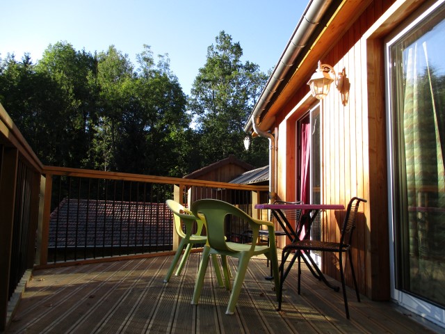 terrasse en pleine nature